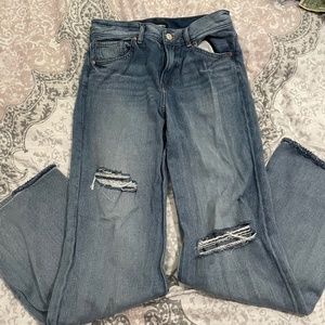 Wide leg size 2 jeans